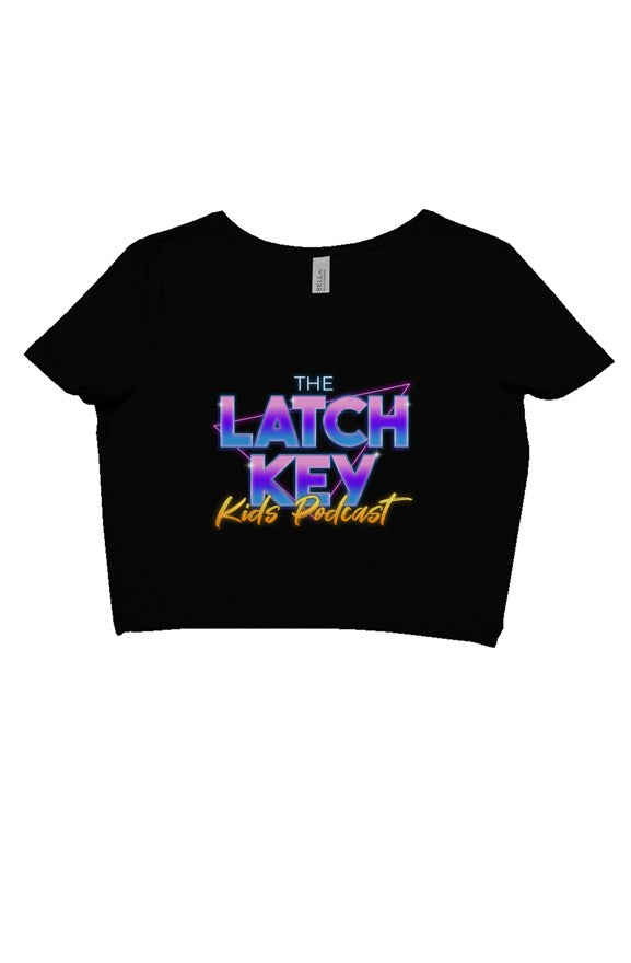 Latchkey kids crop tee