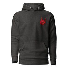 Load image into Gallery viewer, Rock-On Red Hoodie
