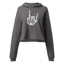 Load image into Gallery viewer, Rock -On Crop Hoodie
